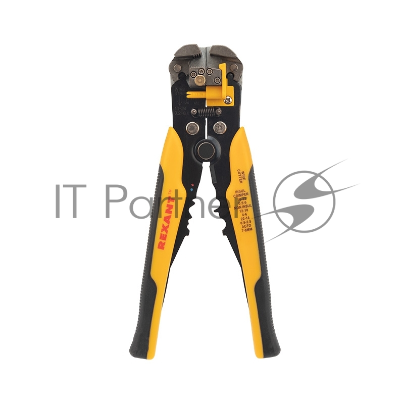 Инструмент для зачистки кабеля и обжима наконечников REXANT /ht-766/ 12-4005