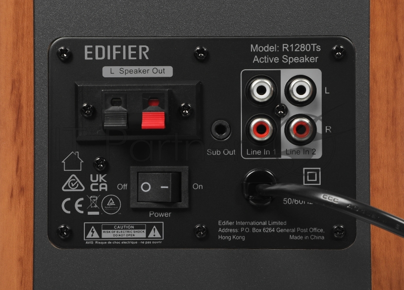 Колонки Edifier R1280Ts 2.0 светлое дерево/черный 42Вт