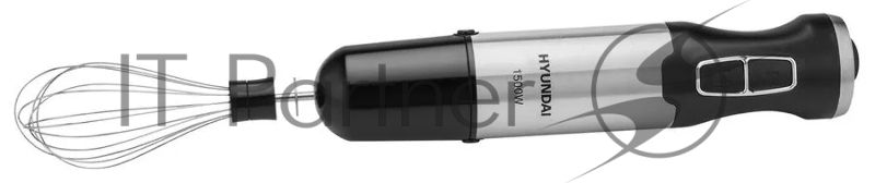 Блендер погружной Hyundai HYB-H5442 1500Вт черный/серебристый