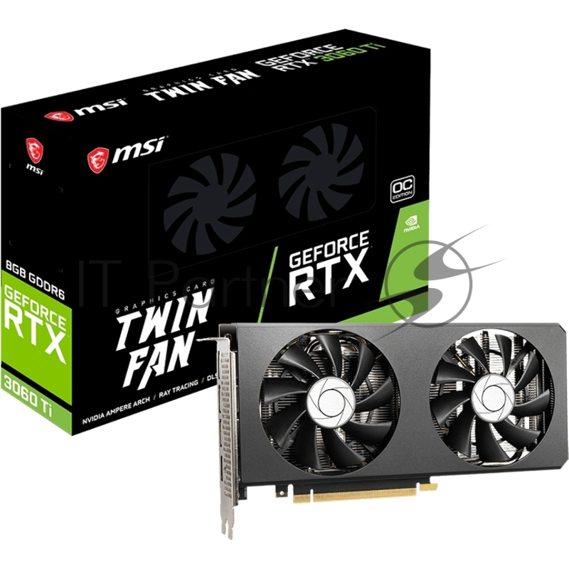 Видеокарта GeForce RTX 3060 Ti TWIN FAN 8G OC LHR