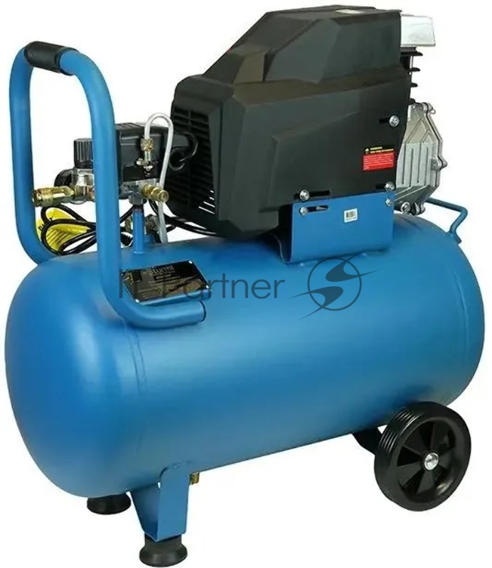 Воздушный компрессор Sturm! AC93150P, 2000 Вт, 50л, 340л/мин, 8бар, 2850об/мин Professional