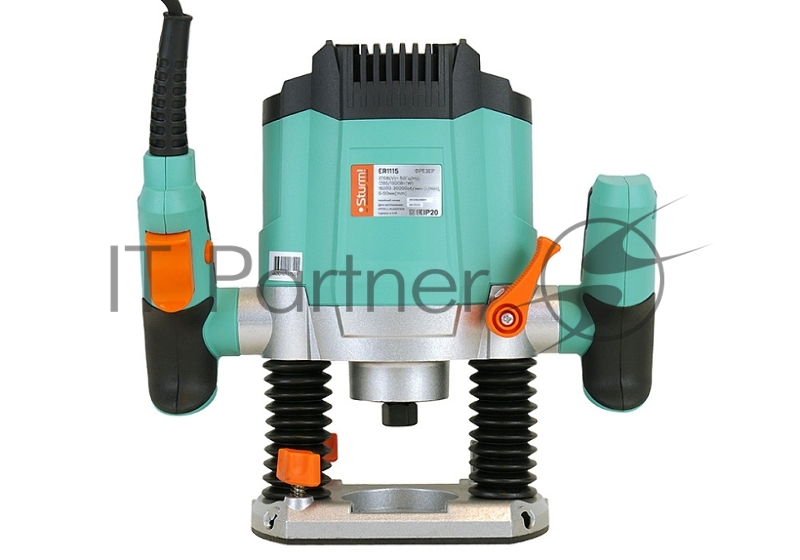 Фрезер Sturm! ER1115 , 1500 Вт, 16000-30000 об/мин, цанга 6 мм, 8 мм ЛИТАЯ ОПОРА (АЛЮМИНИЙ).