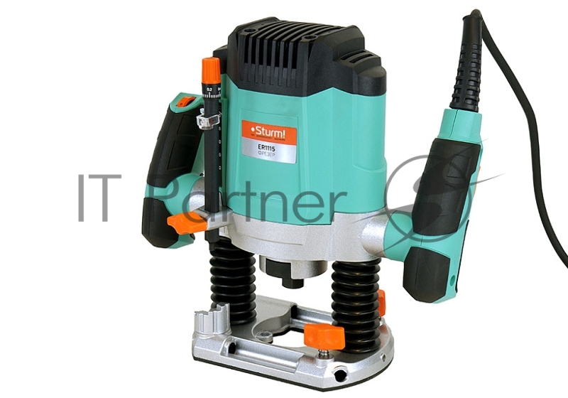 Фрезер Sturm! ER1115 , 1500 Вт, 16000-30000 об/мин, цанга 6 мм, 8 мм ЛИТАЯ ОПОРА (АЛЮМИНИЙ).