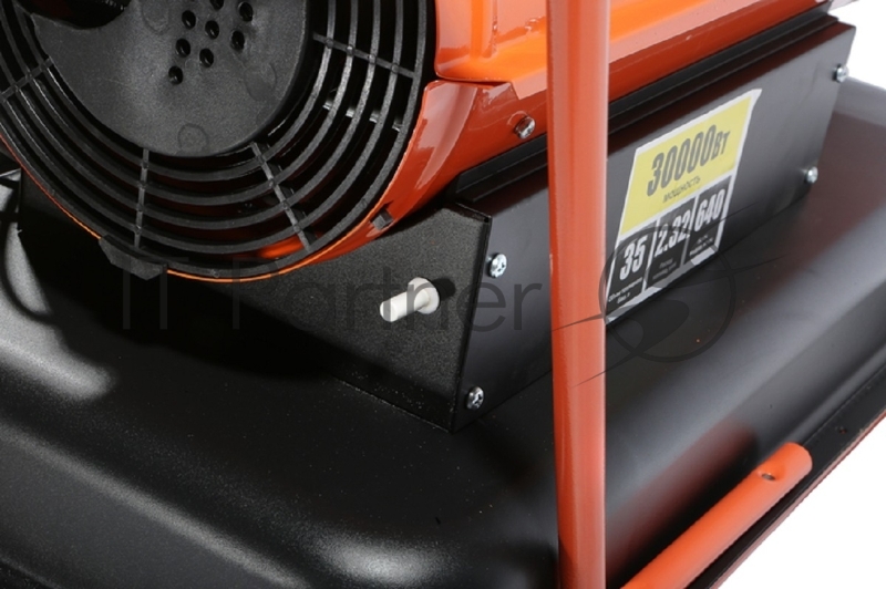 Дизельная тепловая пушка Sturm!, 30кВт, колеса DKH30