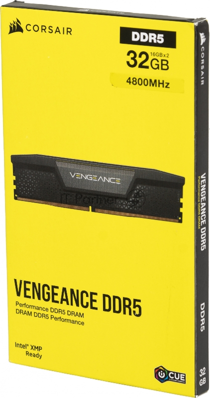 Память DDR5 2x16Gb 4800MHz Corsair CMK32GX5M2A4800C40 Vengeance RTL PC5-38400 CL40 DIMM 288-pin 1.25В single rank