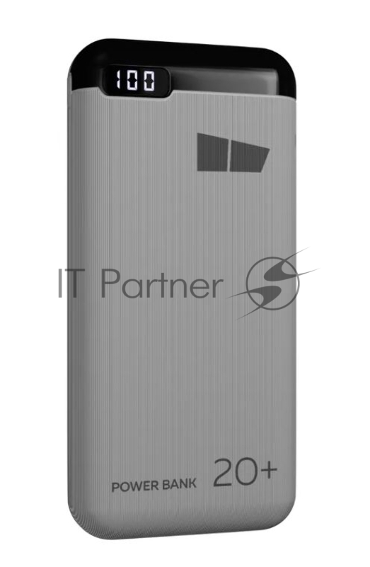 Внешний аккумулятор 20000mAh Smart 3USB Type-C 3A PD 20W+QC3.0 быстрая зарядка More choice PB32S-20 (White)