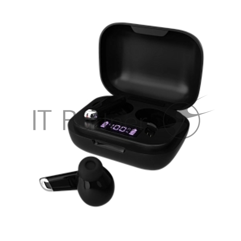 Наушники беспроводные Smart вакуумные функция Power Bank и фонарик More choice BW45S TWS (Black)