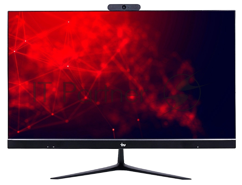 Моноблок IRU Office P2310H4 23.8 Full HD PG G6405 (4.1) 4Gb SSD240Gb UHDG 610 Free DOS GbitEth WiFi BT 120W Cam черный 1920x1080 (RUS)