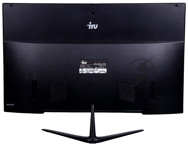 Моноблок IRU Office P2310H4 23.8 Full HD PG G6405 (4.1) 4Gb SSD240Gb UHDG 610 Free DOS GbitEth WiFi BT 120W Cam черный 1920x1080 (RUS)