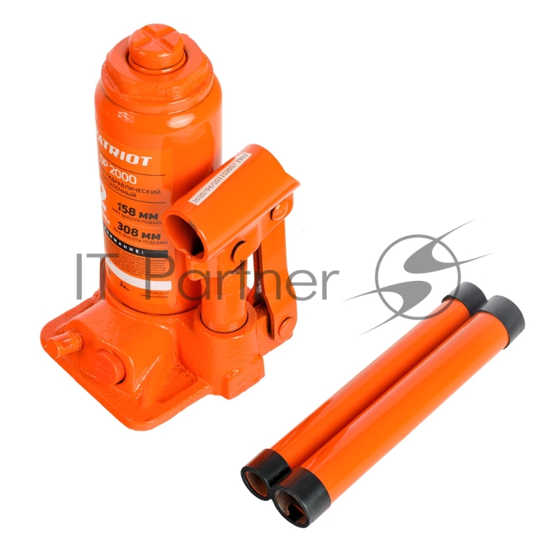 Домкрат бутылочный PATRIOT DB 2000 2T (высота min 158)