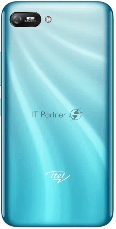 Смартфон Itel L5002 A25 Crystal Blue, 5 16:9 1280x720, 1.4GHz, 4 Core, 1 GB, 16GB, up to 32GB flash, 5 MP/2Mpix, 2 Sim, 2G, 3G, LTE, BT, Wi-Fi, GPS, Micro-USB, 3020mAh, Android 9 Pie (версия Go), 89g, 145,3 ммx72 ммx9,85 мм