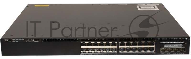 Коммутатор Cisco Catalyst 3650 24 Port Data 2x10G Uplink LAN Base