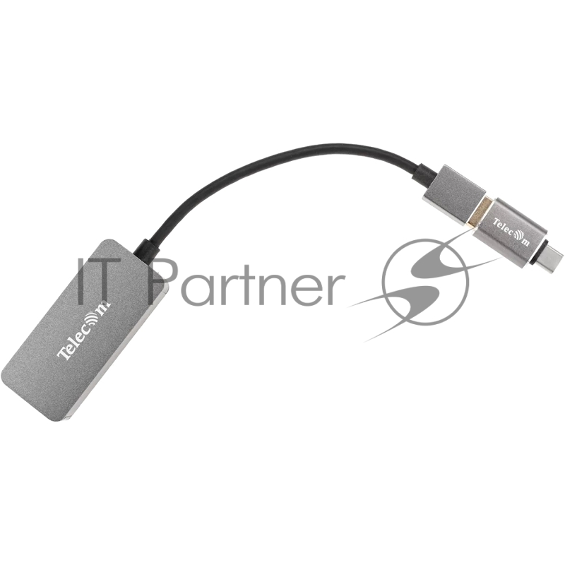 Кабель-переходник USB 3.0-->RJ-45 2.5G Ethernet, and TypeC адаптер 0.15м Telecom <TU325M>