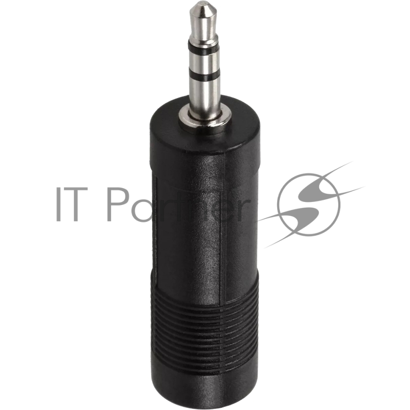 Переходник аудио 3.5мм M (штекер) --> 6.35мм F (гнездо) Telecom <TA1955>