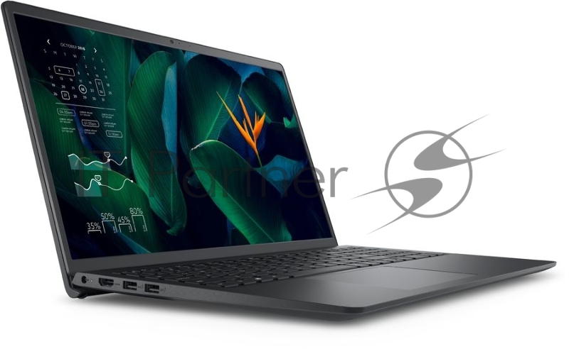 Ноутбук Dell Vostro 3515 Ryzen 5 3450U 8Gb SSD256Gb AMD Radeon Vega 8 15.6 FHD (1920x1080) Ubuntu black WiFi BT Cam