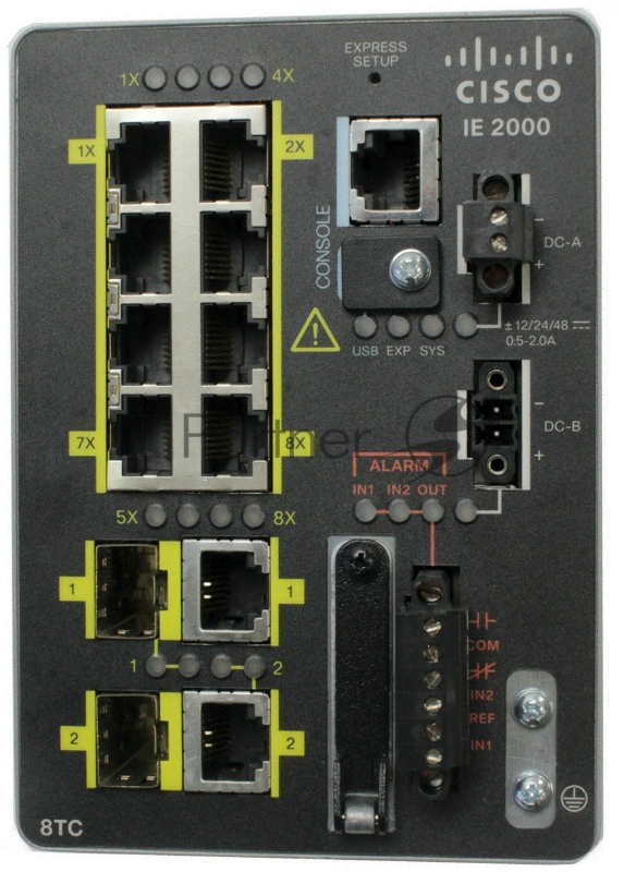 Коммутатор Cisco IE2000 with 8FE Copper ports and 2FE uplinks (Lan Base)