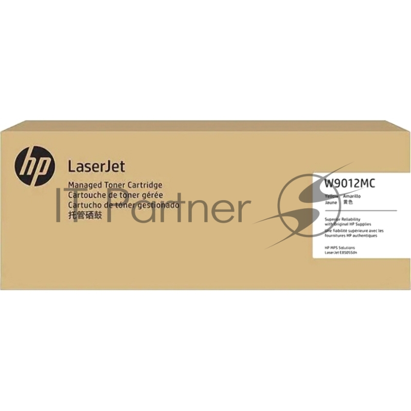 Картридж HP W9012MC Yellow Managed Original LaserJet Toner Cartridge