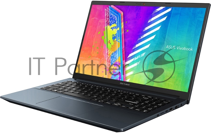 Ноутбук Asus Vivobook Pro 15 OLED K3500PC-L1315 Core i5 11300H 16Gb SSD512Gb NVIDIA GeForce RTX 3050 4Gb 15.6 OLED Touch FHD (1920x1080) noOS blue WiFi BT Cam
