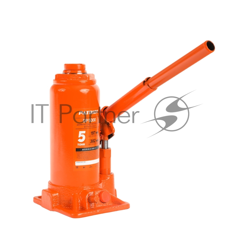 Домкрат бутылочный PATRIOT DB 5000 5T