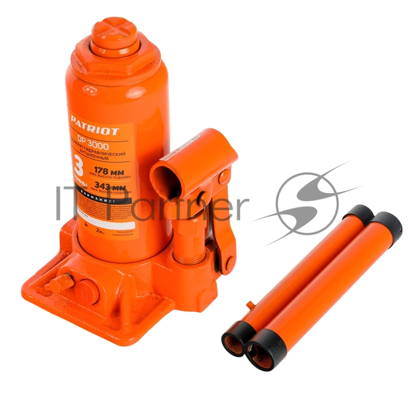Домкрат бутылочный PATRIOT DB 3000 3T