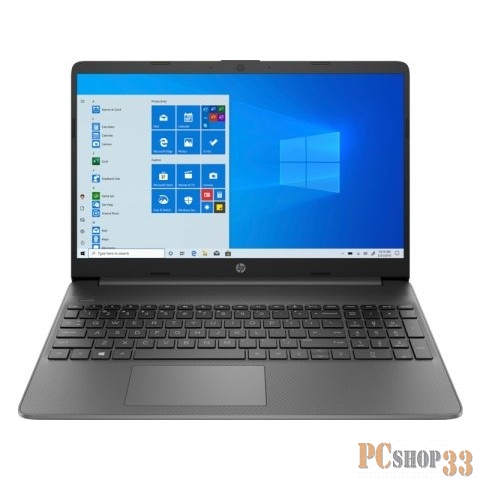 Ноутбук HP15s-fq3023ur 15.6(1920x1080)/Intel Celeron N4500(1.1Ghz)/4096Mb/256PCISSD UHD Graphics/Cam/WiFi/41WHr/war 1y/Chalkboard gray/WinHome + RU kbd
