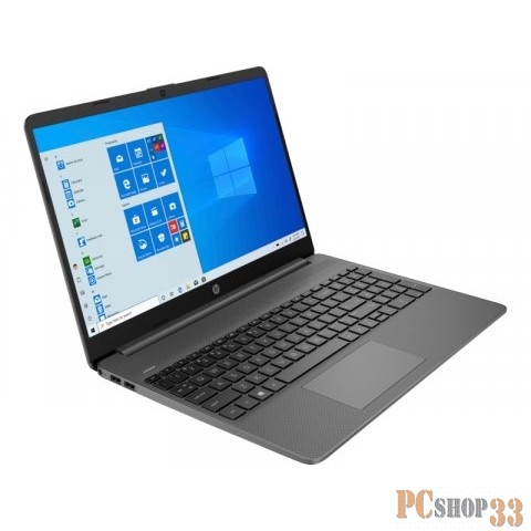 Ноутбук HP15s-fq3023ur 15.6(1920x1080)/Intel Celeron N4500(1.1Ghz)/4096Mb/256PCISSD UHD Graphics/Cam/WiFi/41WHr/war 1y/Chalkboard gray/WinHome + RU kbd