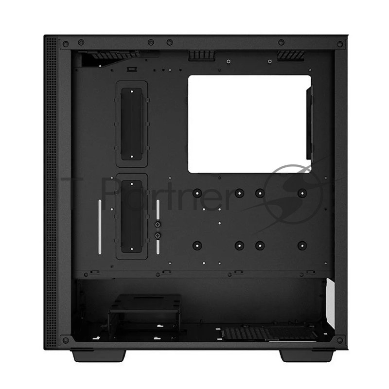 Корпус Deepcool CH510 без БП, боковое окно (закаленное стекло), 1x120мм вентилятор сзади, черный, ATX