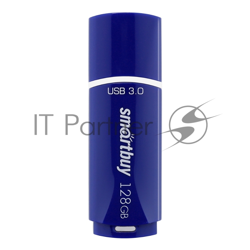 Флэш накопитель USB 3.0 Flash Drive 128GB Smartbuy Crown Blue (SB128GBCRW-Bl)