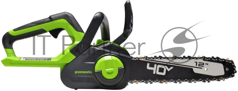 Цепная пила аккумуляторная GreenWorks G40CS30II, 40V, 30 см, без АКБ и ЗУ (2007807)