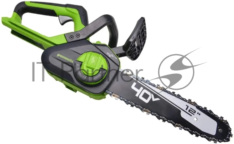 Цепная пила аккумуляторная GreenWorks G40CS30II, 40V, 30 см, без АКБ и ЗУ (2007807)