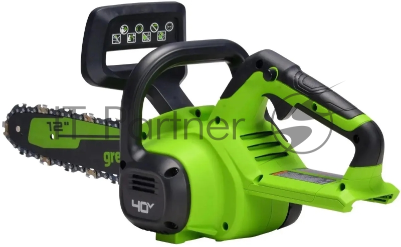 Цепная пила аккумуляторная GreenWorks G40CS30II, 40V, 30 см, без АКБ и ЗУ (2007807)