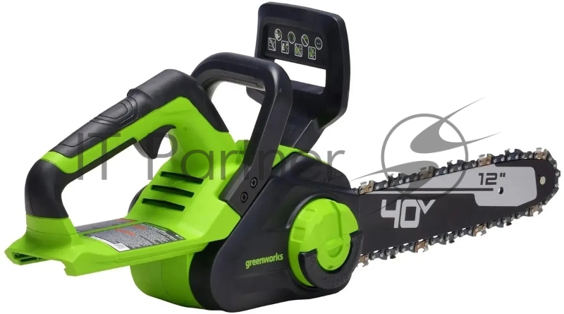 Цепная пила аккумуляторная GreenWorks G40CS30II, 40V, 30 см, без АКБ и ЗУ (2007807)