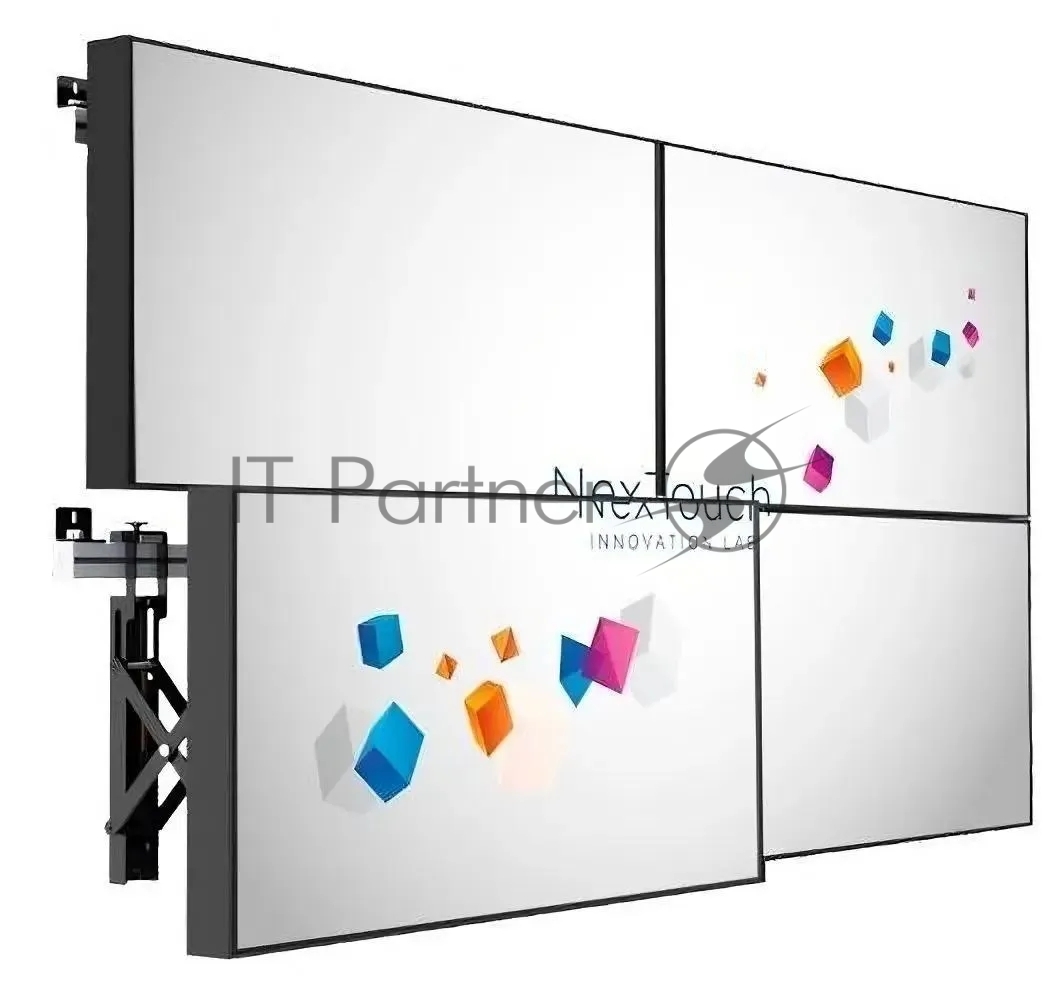 Панель NexTouch 55 NextPanel55W18 черный IPS LED 8ms 16:9 HDMI матовая 1200:1 500cd 178гр/178гр 1920x1080 DisplayPort USB 25кг (RUS)