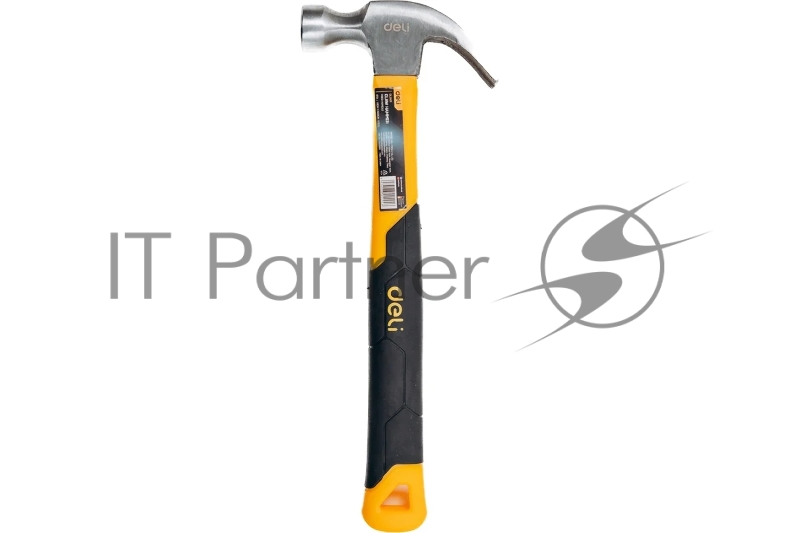 Молоток-гвоздодер Deli DL5001 250 гр Фибергласовая рукоять.