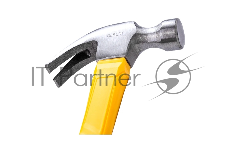 Молоток-гвоздодер Deli DL5001 250 гр Фибергласовая рукоять.