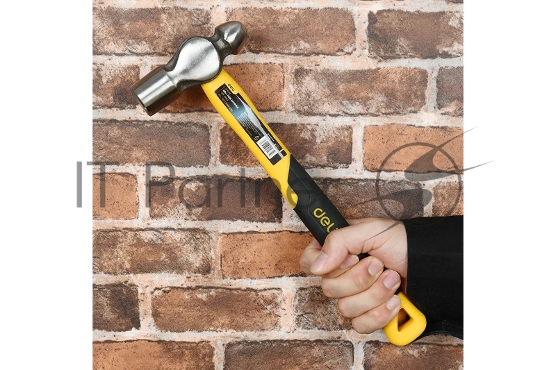 Рихтовочный молоток Deli DL443016 450 гр Фибергласовая рукоять.