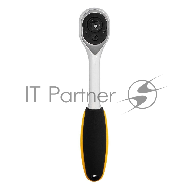 Ключ-трещотка Deli DL2323 1/4 Размер: 150 мм. Двухкомпонентная трещотка, 45 T (зубья), шестерня Cr-Mo, быстросъемная.