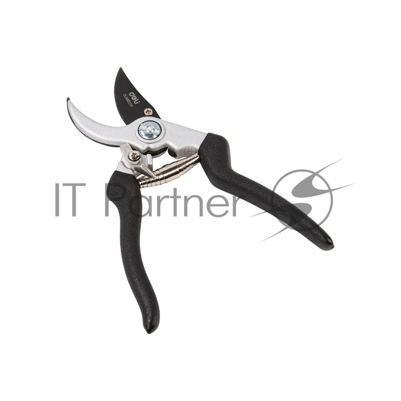 Секатор Deli DL580203 Размер 210 мм. Макс диаметр резки 15 мм. Сталь 55С. Термообработанная поверхность. Тефлоновая ручка из ПВХ.