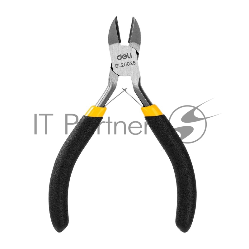 Диагональные бокорезы Deli DL20025 5 Высоко-углеродистая сталь. Двухкомпонентная ручка.