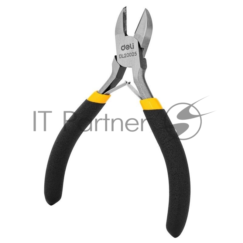 Диагональные бокорезы Deli DL20025 5 Высоко-углеродистая сталь. Двухкомпонентная ручка.