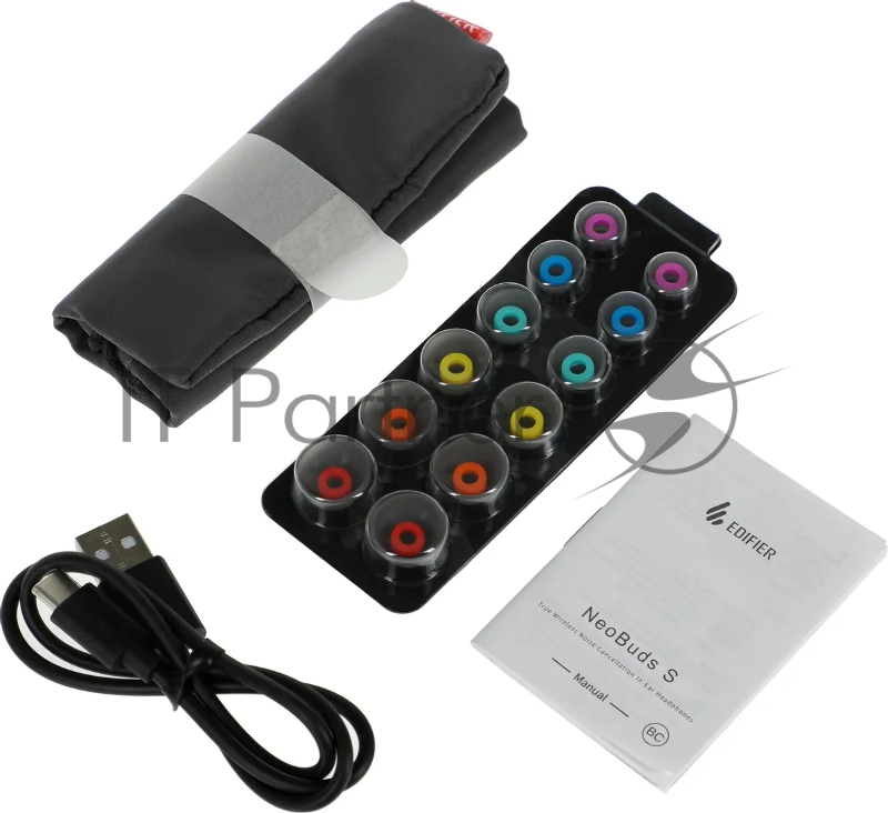 Гарнитура вкладыши Edifier NeoBuds S черный беспроводные