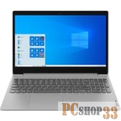 Ноутбук Lenovo IdeaPad 3 15IIL05 Core i3 1005G1 8Gb SSD256Gb Intel UHD Graphics 15.6 IPS FHD (1920x1080) noOS grey WiFi BT Cam