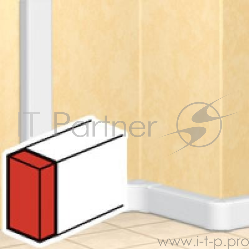 Legrand (10722) ЗАГЛУШКА ТОРЦЕВАЯ - ДЛЯ ОДНОСЕКЦИОННЫХ КАБЕЛЬ-КАНАЛОВ DLP 35/50Х80 - БЕЛЫЙ