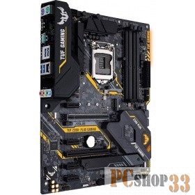 Мат. плата Socket1151 ASUS TUF Z390-PLUS GAMING (iZ390, 4xDDR4, M.2, SATA III, RAID, 2xPCI-E, HDMI, DP, 1Гбит LAN, USB3.1, ATX)