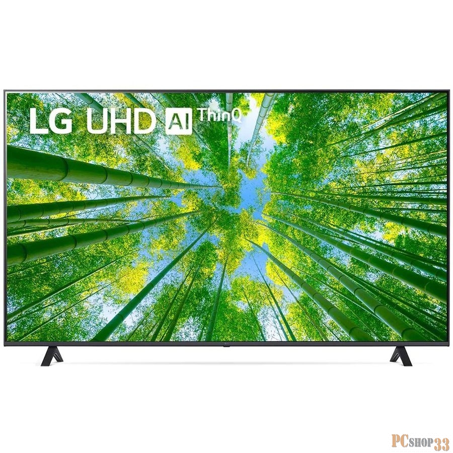 Телевизор LED LG 70 70UQ80006LB.ADKB темно-серый 4K Ultra HD 60Hz DVB-T DVB-T2 DVB-C DVB-S DVB-S2 USB WiFi Smart TV (RUS)