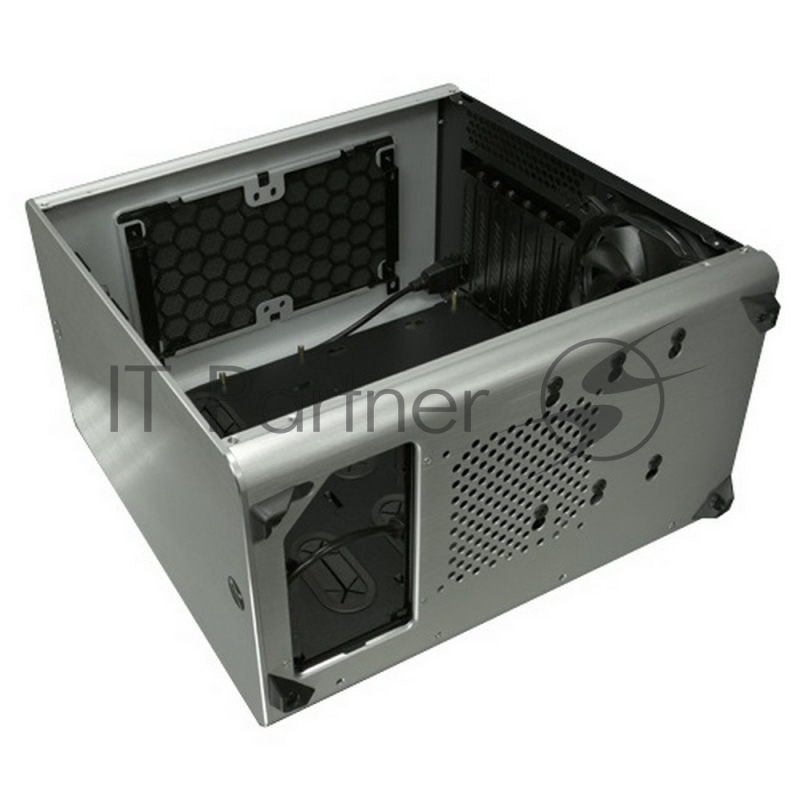 Корпус Raijintek THETIS SILVER WINDOW 0R200054, Aluminum, ATX/MICRO ATX/MINI ITX, USB3.0x2, HD Audiox1