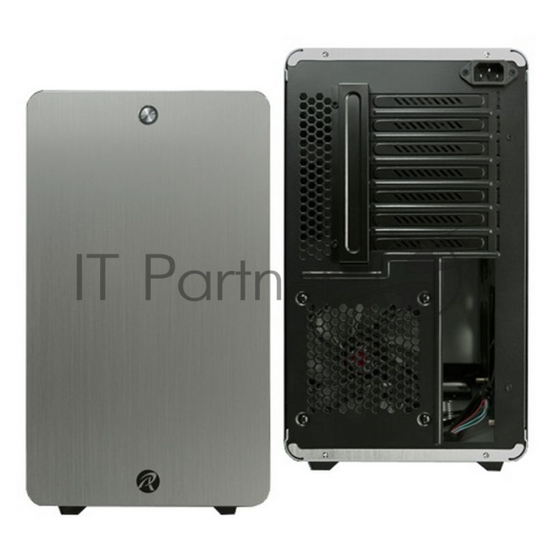 Корпус Raijintek THETIS SILVER WINDOW 0R200054, Aluminum, ATX/MICRO ATX/MINI ITX, USB3.0x2, HD Audiox1