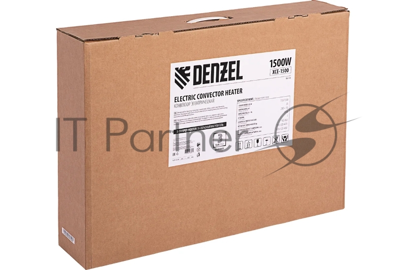 Конвектор электрический XCE-1500, 230 В, 1500 Вт, X-образный нагреватель// Denzel