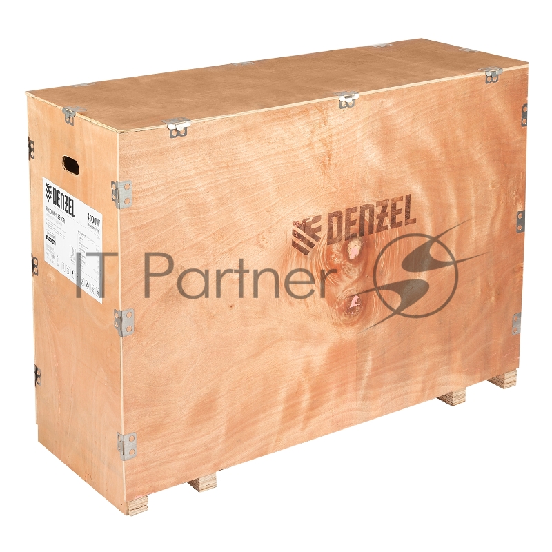 Компрессор воздушный рем. привод BCI4000-T/100, 4,0 кВт, 100 литров, 690 л/мин// Denzel