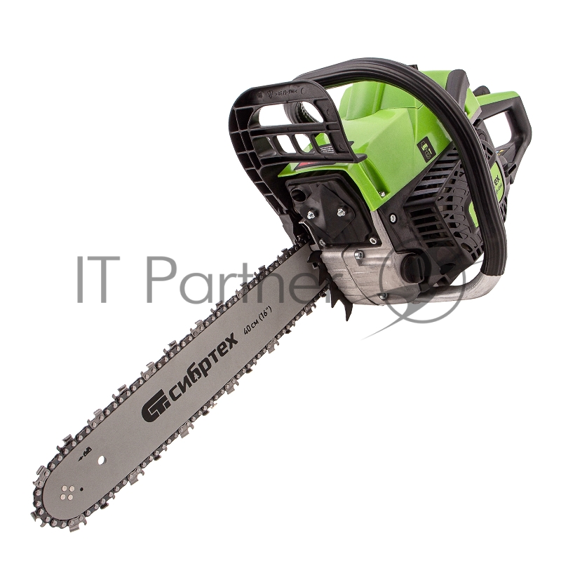 Пила цепная бензиновая БП-4540, 45 см3, шина 40 см, шаг 0,325, паз 1,5 мм, 64 зв// Сибртех